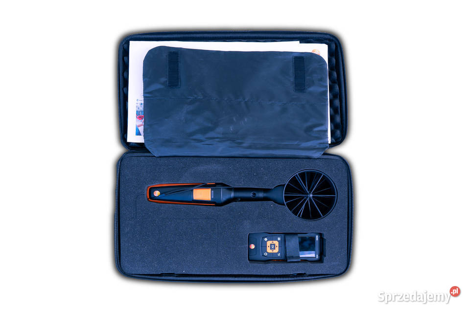 Anemometr Testo 440 z sondą wiatraczkową 100 mm Cmolas