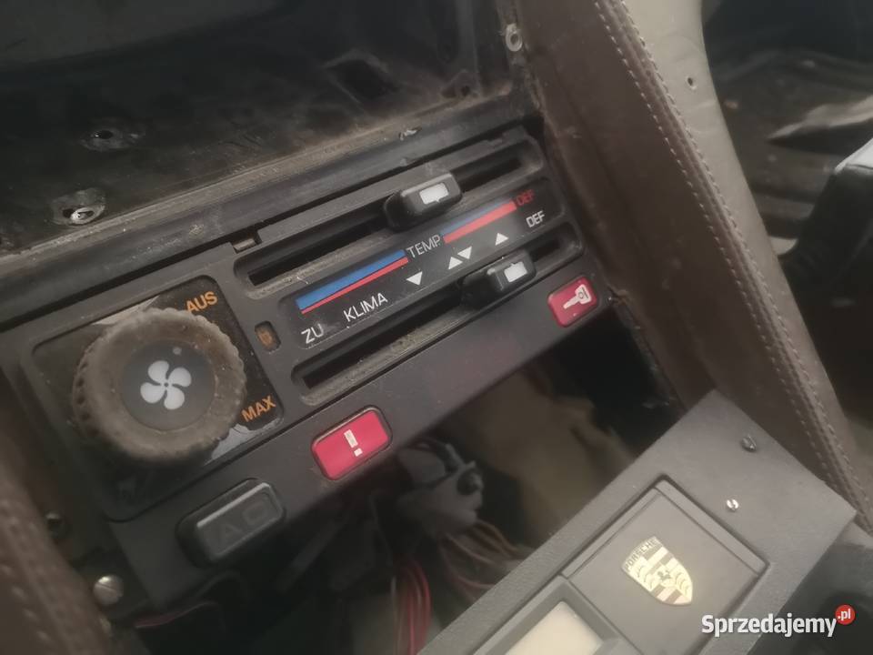 Porsche 928 sterowanie klimatyzacji nawiewów Rok produkcji 1979 małopolskie Kraków