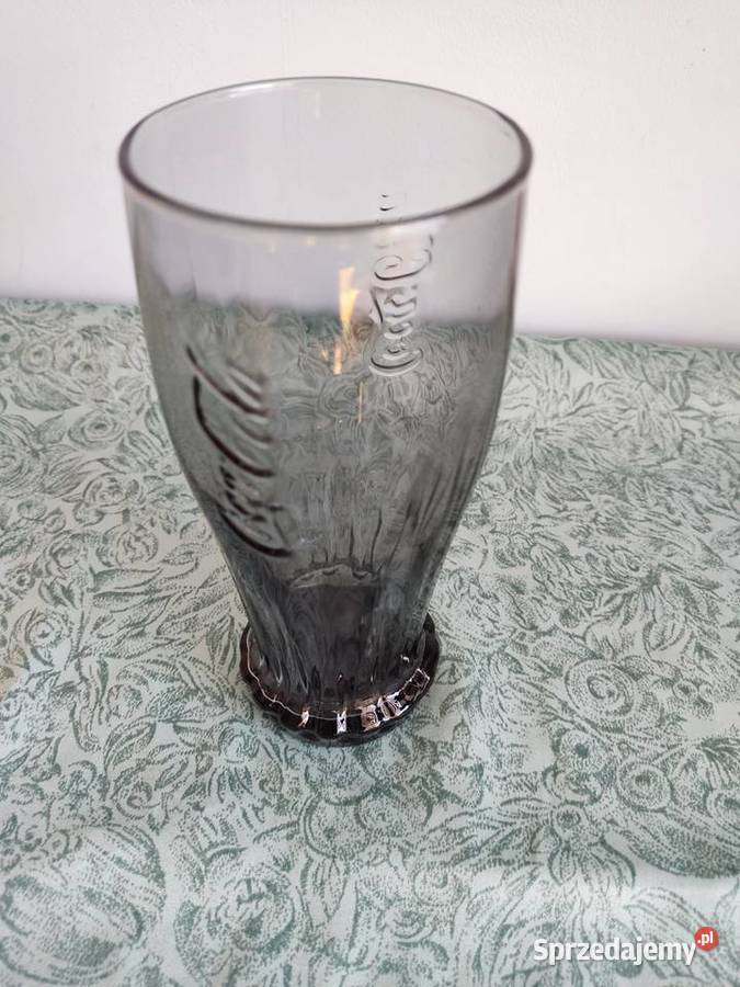 Szklanka kolekcjonerska Coca Cola przydymiona opolskie Głuchołazy