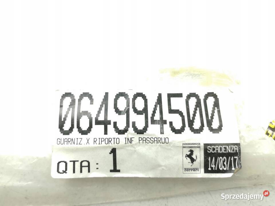 USZCZELKA CHŁODNICY WODY FERRARI 360 F430 osobowe