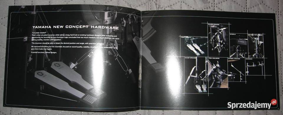 Yamaha Drums System Hardware catalog katalog pomorskie