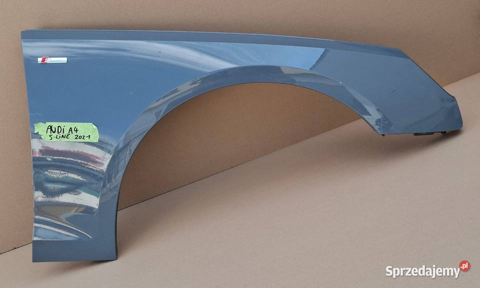 AUDI A4 B9 LIFT BŁOTNIK PRAWY PRZÓD ORYGINAŁ osobowe