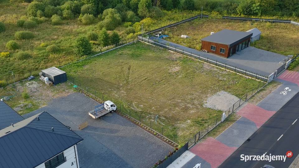 Działka mieszkaniowo usługowa Okuniew