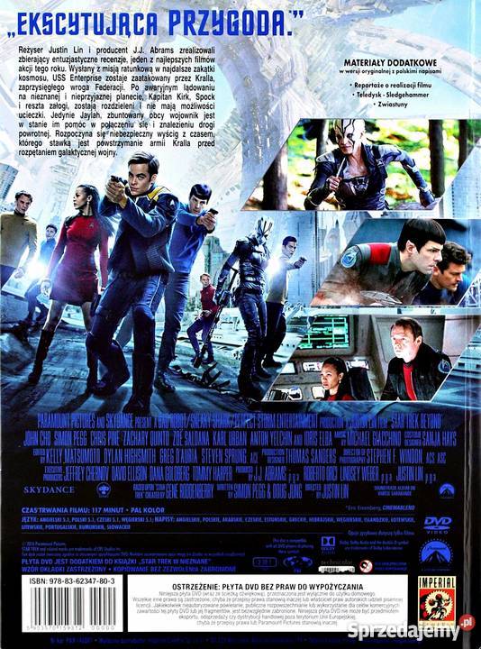 STAR TREK W NIEZNANE CHRIS PINE Kalisz