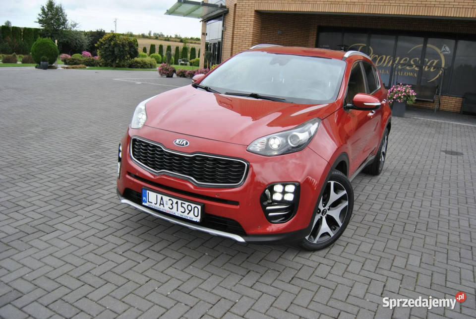Kia Sportage GTline Kamera cof SKÓRA LEDY GPS autoalarm Modliborzyce