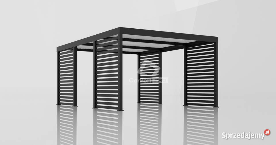 CarPort PREMIUM wiata samochodowa 4x5 antracyt Dębica