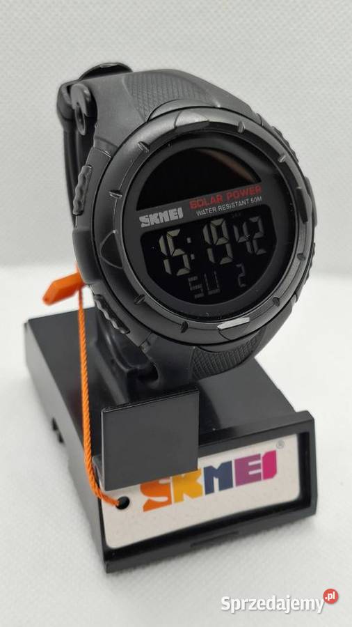 Nowy zegarek SOLAR marki SKMEI 1405 kolor czarny Częstochowa sprzedam