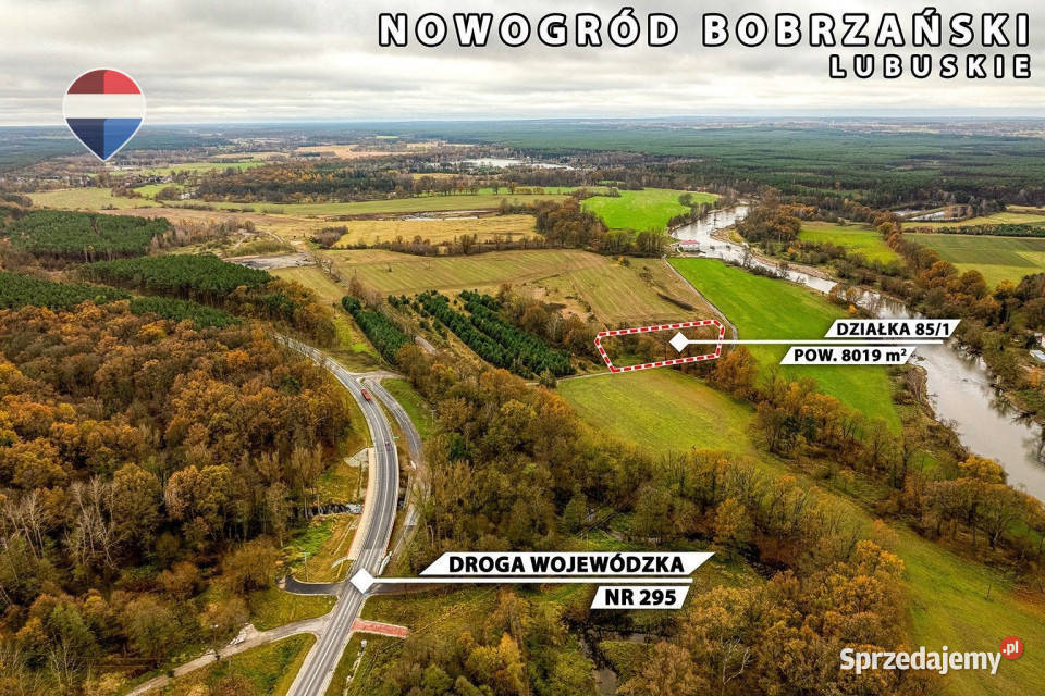 Na sprzedaż działka rolna z dużym potencjałem Nowogród Bobrzański sprzedam