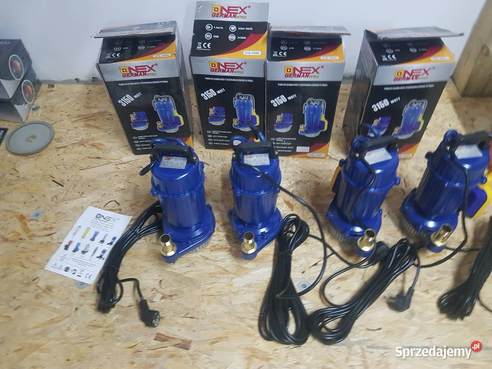 POMPA DO BRUDNEJ WODY 3150W PŁYWAK SITKO OX5006 Głogowa sprzedam
