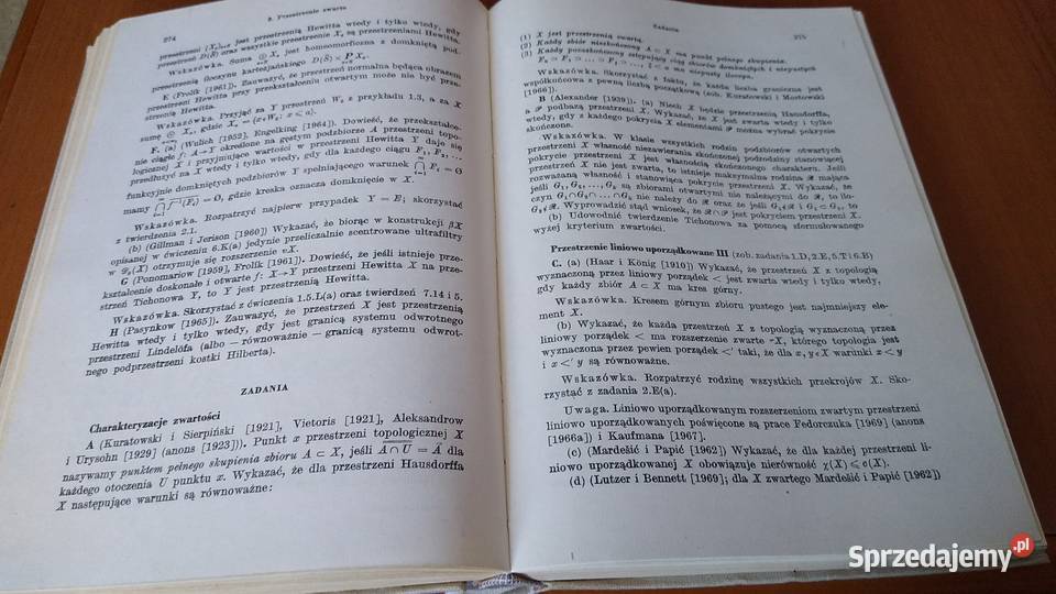 Topologia ogólna Biblioteka Matematyczna 47 sprzedam