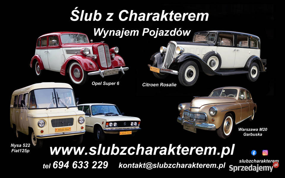 Auto na Ślub z Charakterem Nysa 522 z 1978 roku Łódź