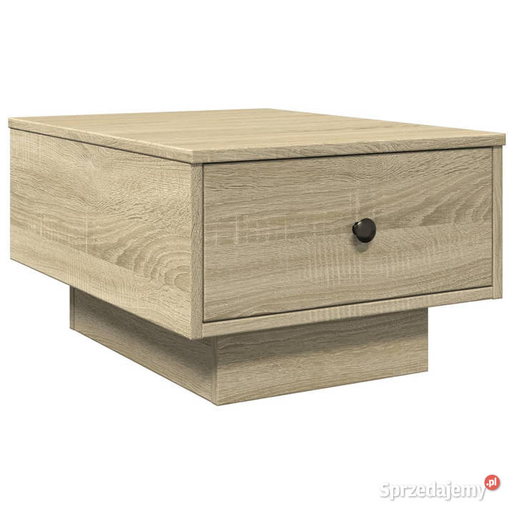 Stolik kawowy dąb sonoma 60x45x31 materiał