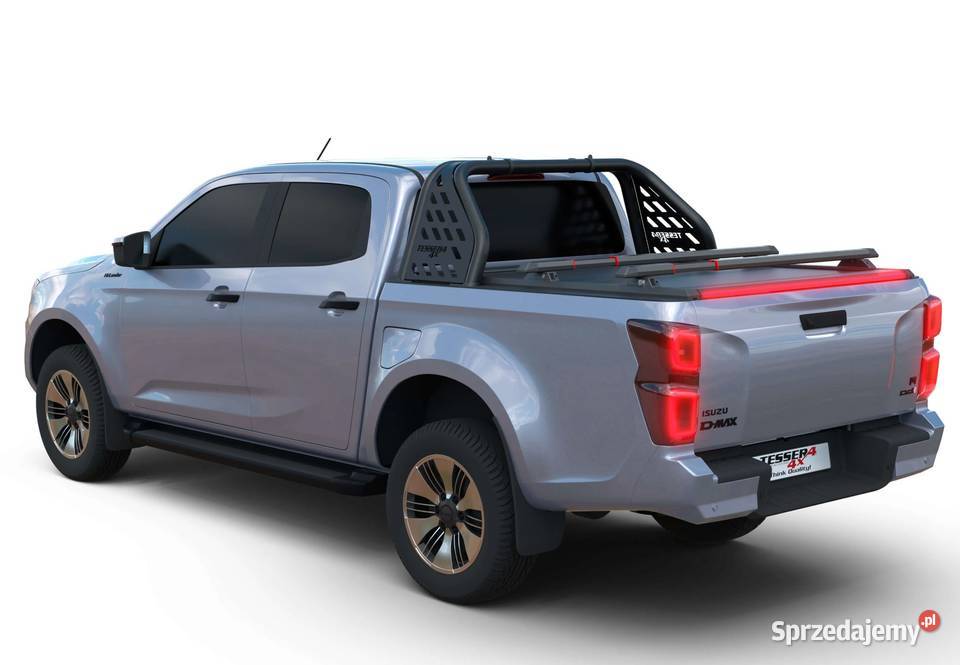 Orurowanie Paki Czarne MAT PANEL Rollbar PickUp