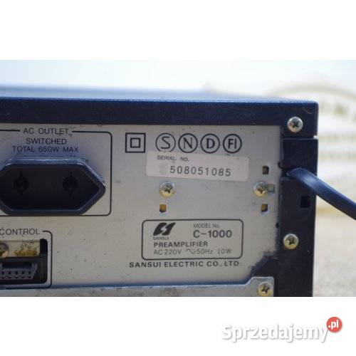 Sansui C1000 Referencyjny Przedwzmacniacz Stereo