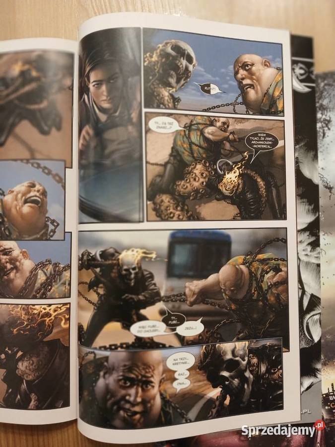 Ghost Rider komplet Marvel Mandragora klasyk Kajetany