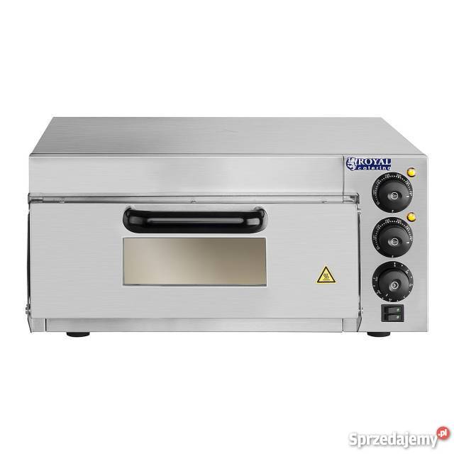 Jednokomorowy piec do pizzy 40 2000W inox szamot Częstochowa