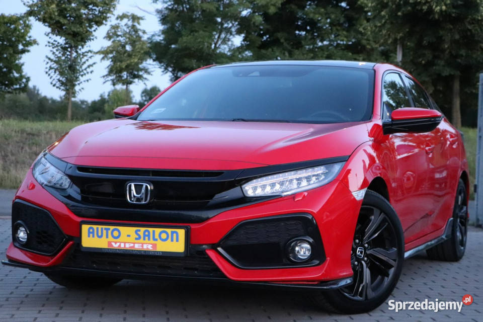 Honda Civic krajowy2wł serwis model 2018dach szyberdach Opole