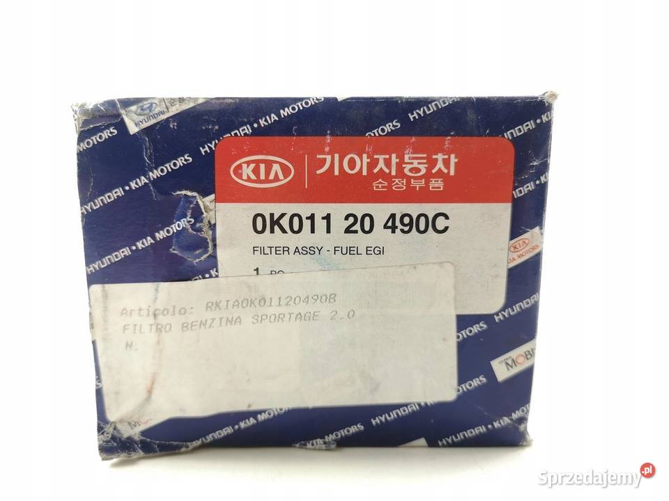 FILTR PALIWA KIA SPORTAGE 9403 20i osobowe