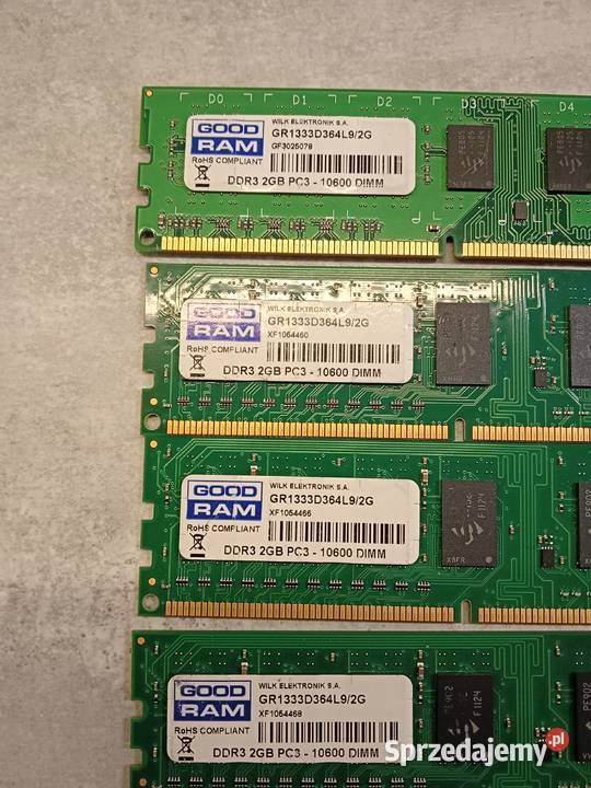 Good ram 2gb x 4 Myślenice