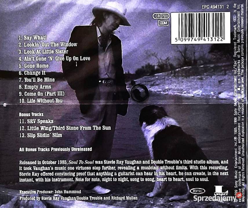 Znakomity Album STEVIE RAY VAUGHAN And Double mazowieckie Warszawa sprzedam