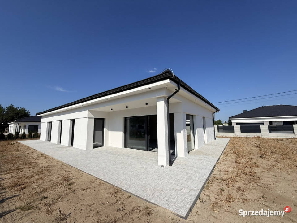 Dom parterowy pod Nadarzynem z szybkim dojazdem 194.91m2 Stara Wieś