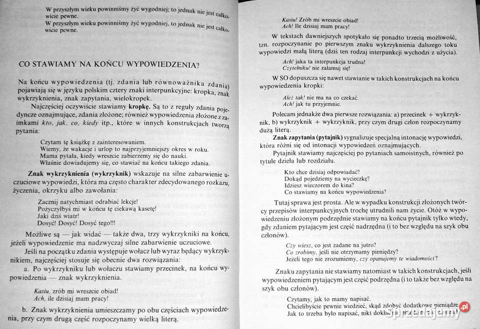 Słownik interpunkcyjny języka polskiego Jerzy Chełm