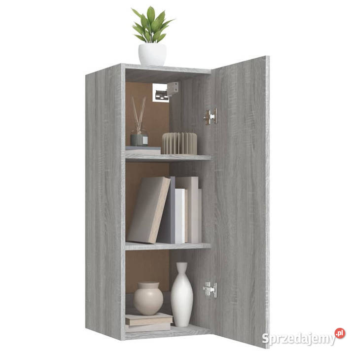 Szafka wisząca szary dąb sonoma 345x34x90 Półki sprzedam