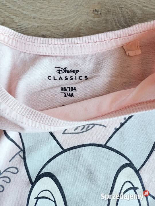 Bluzka koszulka dziewczęca na długi rękaw różowa Płock