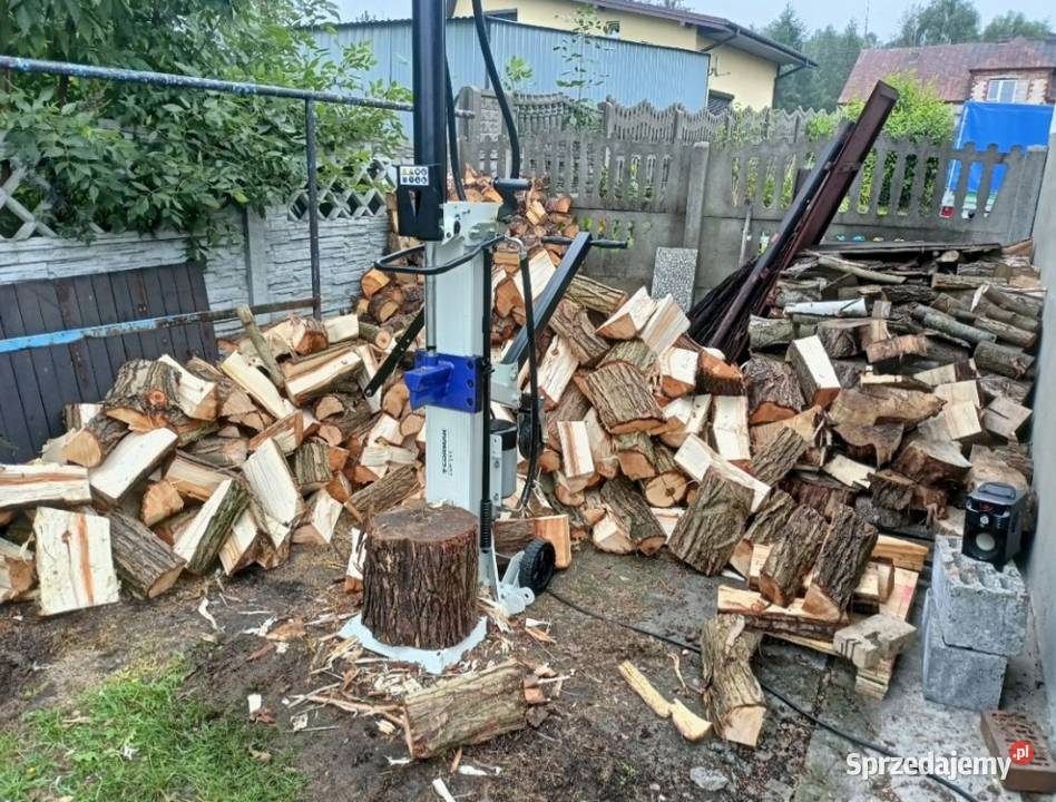 Wynajmę łuparkę hydrauliczną siłową 14ton Pozostałe usługi Wólka Pukarzowska