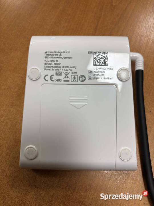 Ciśnieniomierz elektroniczny Sanitas SBM 22 na warmińsko-mazurskie Elbląg sprzedam