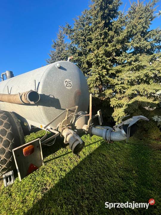 Beczkowóz Benken7000l zamiana nieuszkodzony