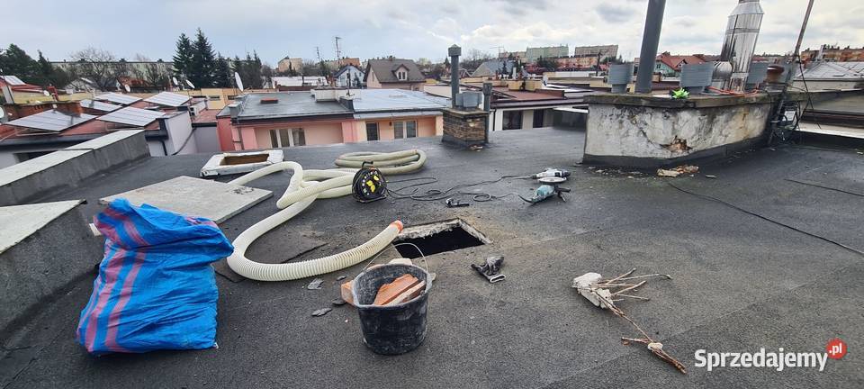 Naprawa ocieplenia dachu Wdmuchiwanie celulozy Dębica