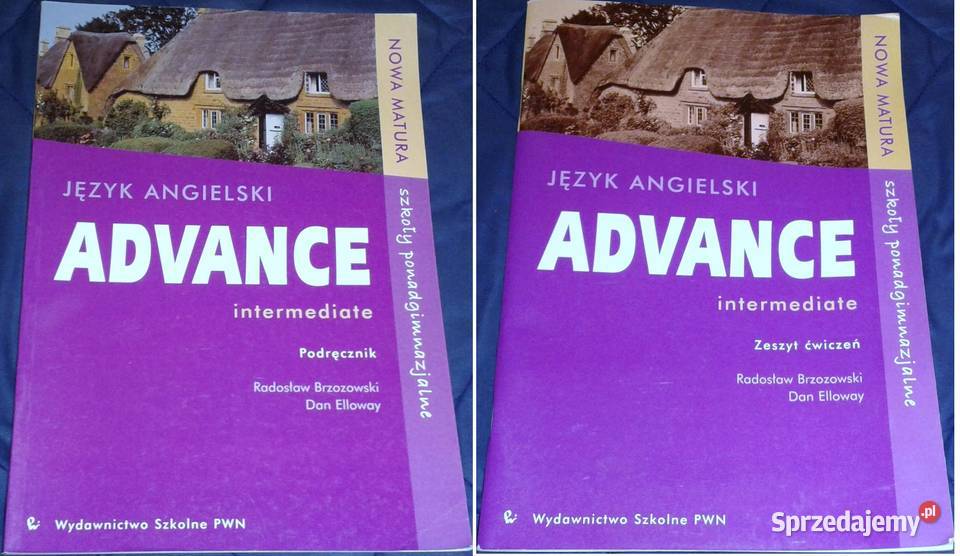Język angielski Advance Intermediate Podręcznik Chełm sprzedam