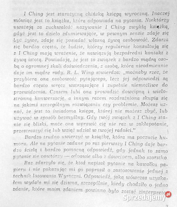 I Ching Chińska księga Wyrocznia Pozostałe Chełm