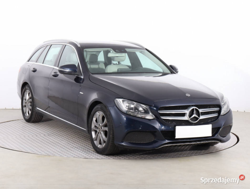 Mercedes C C 200 d niebieski Piaseczno