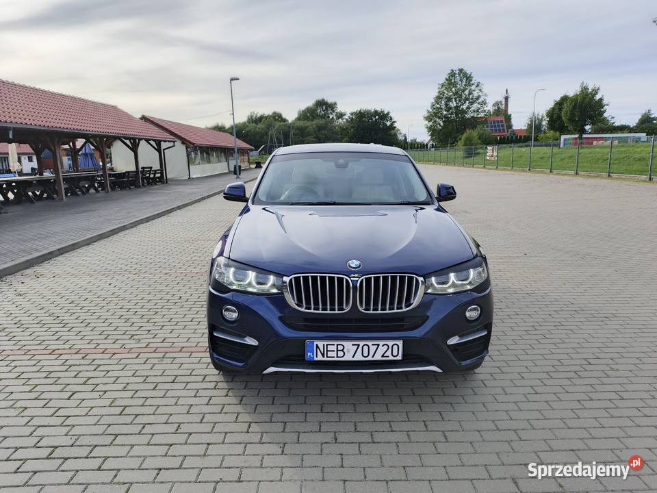 BMW X4 20d 190 Anglik Zarej Niski przebieg LADNA klimatyzacja