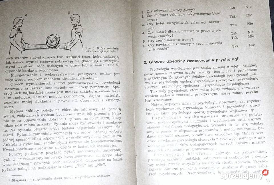 Podstawy psychologii pracy Zbigniew Pietrasiński miękka