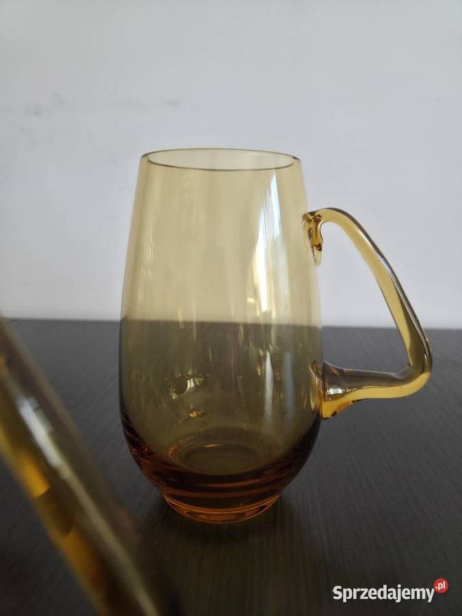 Szklanki kufel vintage PRL wielkopolskie Poznań
