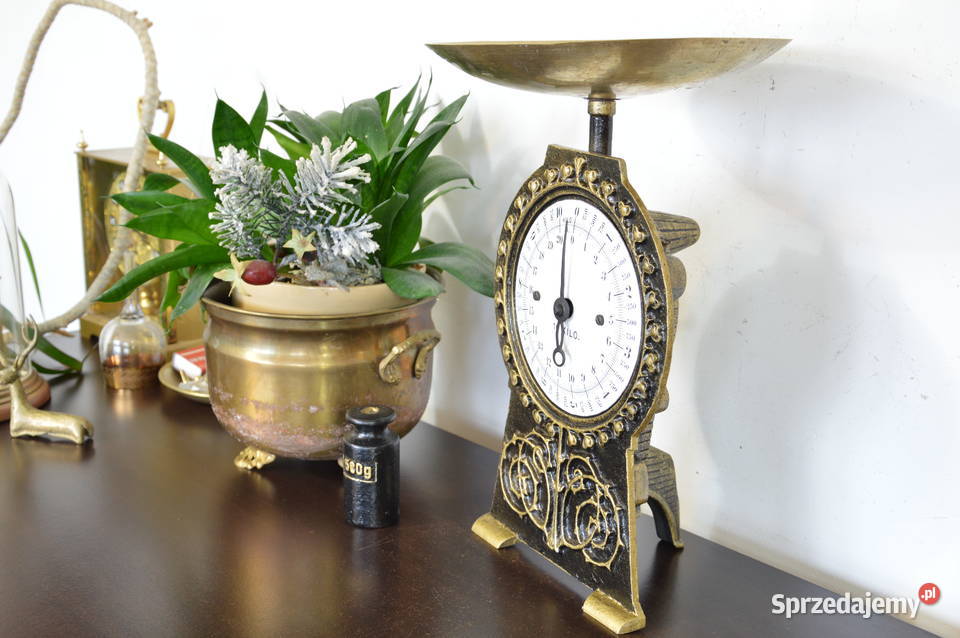 stara WAGA 10 żeliwna sygnowana