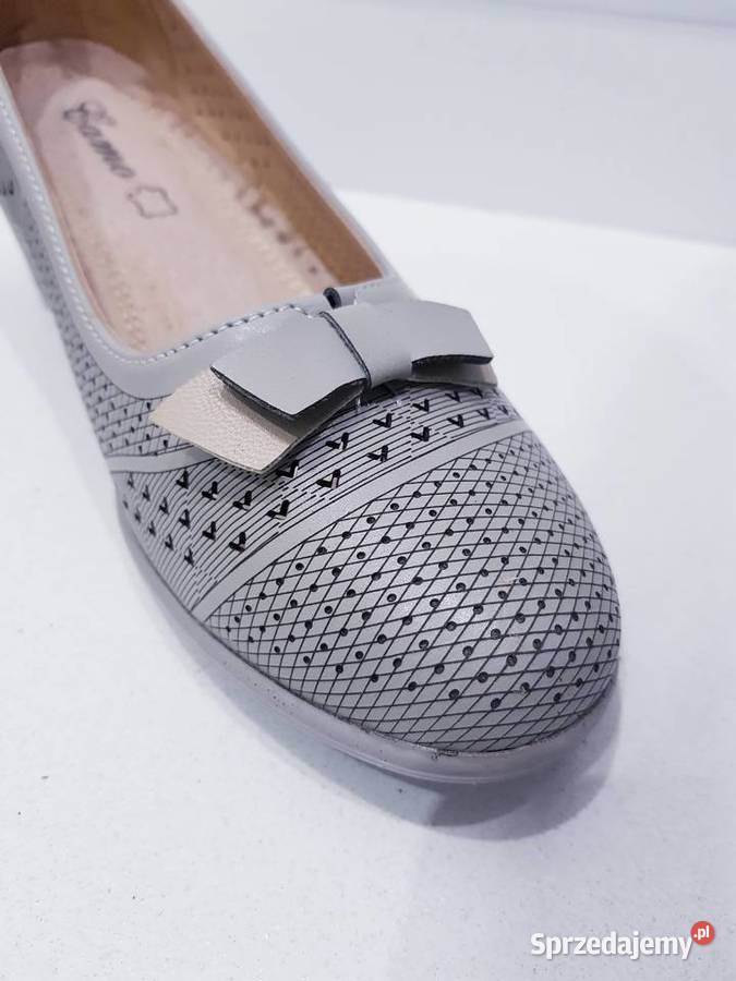 Damskie skórzane mokasyny czółenka śląskie Dąbrowa Górnicza