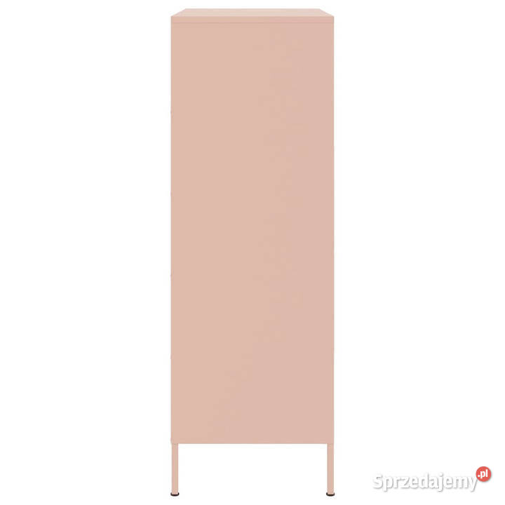 Szafka różowa 68x39x113 stal WM842971 Pozostałe mazowieckie Warszawa
