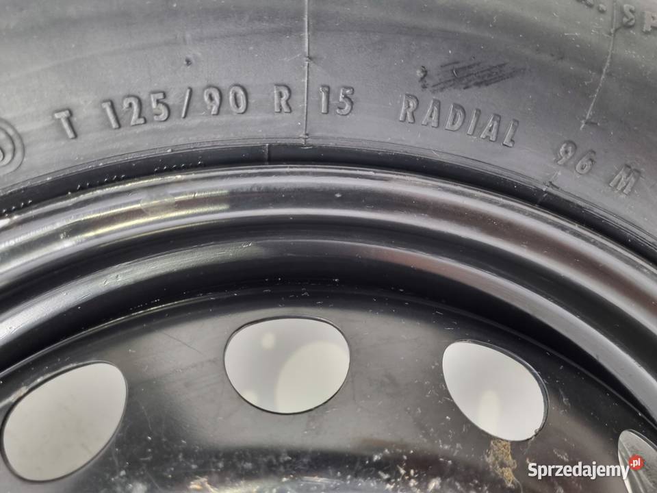 KOŁO DOJAZDOWE Fiat 500 C Alfa Romeo 12590 R15