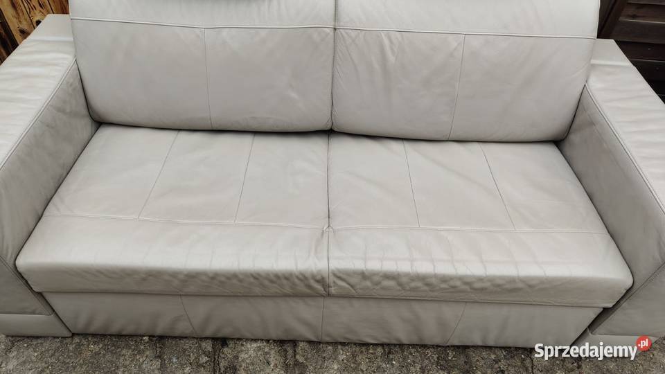Komplet skórzany Meblomak kanapa z funkcją Warszawa