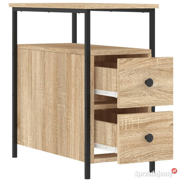 Szafka nocna dąb sonoma 30x60x60 materiał mazowieckie Warszawa