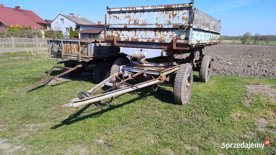 Przyczepy Przyczepa Rolnicza Wywrotka Maszyny rolnicze Kowale Pańskie