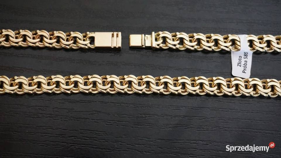 ZŁOTY ŁAŃCUSZEK GARIBALDI GĘSTY GALIBARDI 100G Biżuteria dla Panów Warszawa