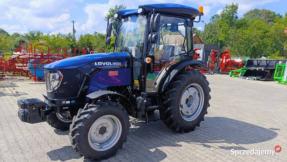Lovol M654 78 4 cyl Klima Pneumatyka Radio Radio Lovol lubelskie Tarnogród