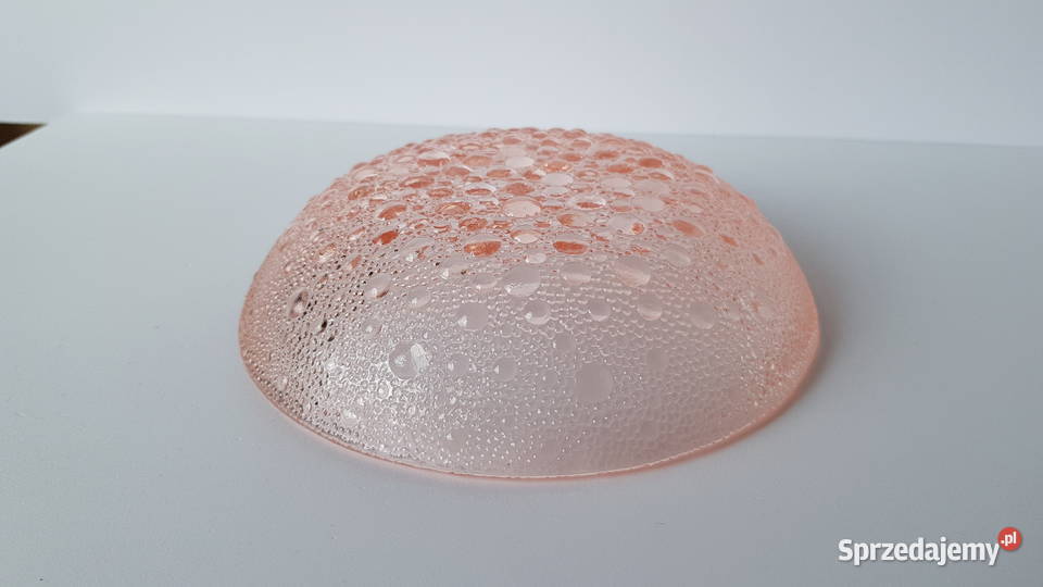 Miseczka Asteroid Ząbkowice kolorowe szkło PRL śląskie Dąbrowa Górnicza