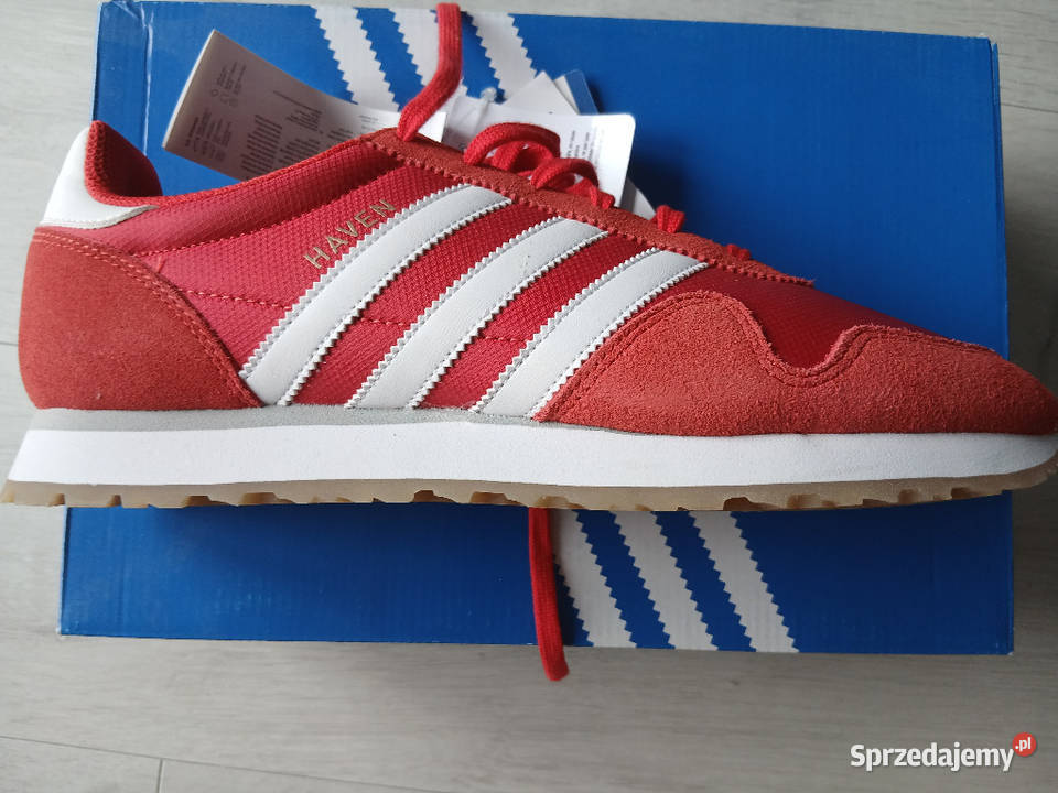 Buty adidas haven czerwone nowe śląskie Katowice