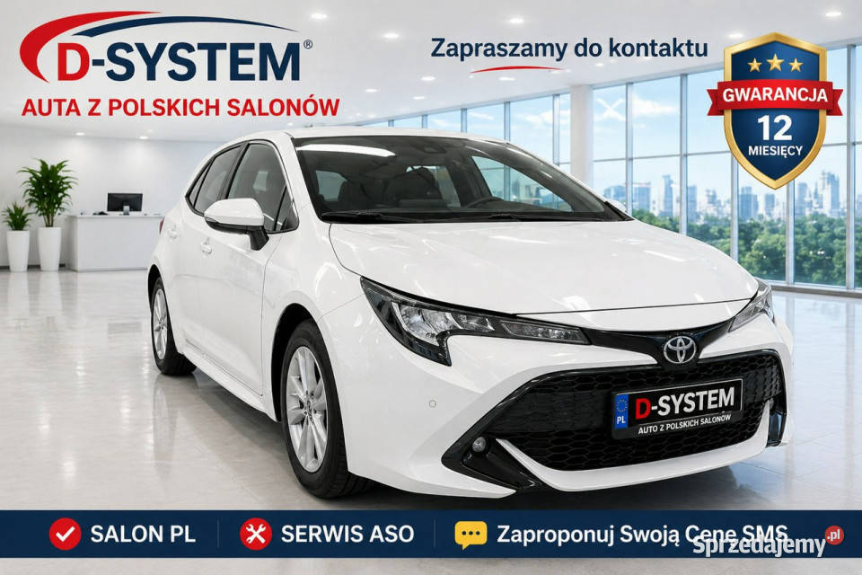 Toyota Corolla 22 Salon Polska 18 HYBRID 1wł z czujnik martwego pola